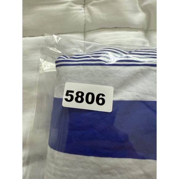 J Crew Shirt Womens Small Blue White Striped Nautical Coastal Preppy NEW - Picture 8 of 8